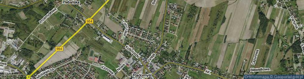 Zdjęcie satelitarne Zawadzkiego-Zośki Tadeusza ul.